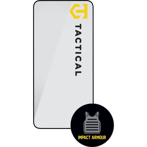 Tactical Glass Impact Armour sklo pre Samsung S24/S25 čierne - Ochranné fólie a sklo - Obrázok DI83000K01