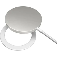 Magnetická nálepka na mobilné telefóny pre použitie technológie MagSafe FIXED MagPlate, biela - Držiaky