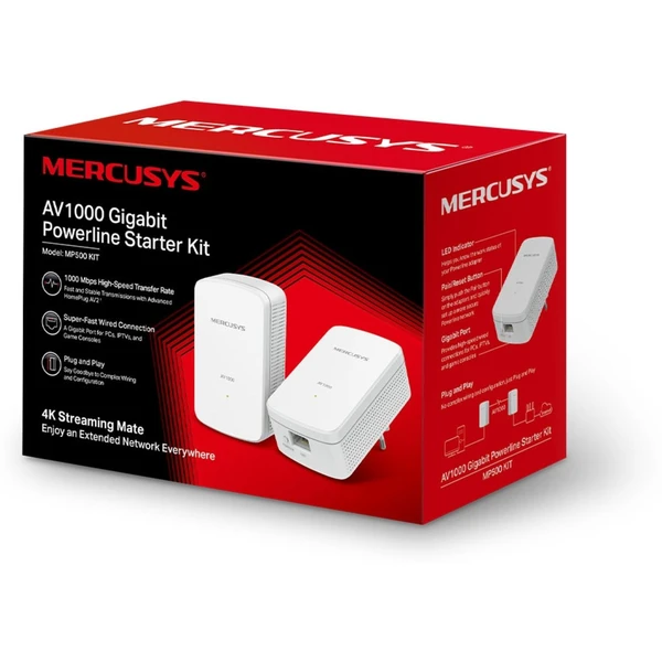 Mercusys MP500 Powerline sada - Powerline - Obrázok DIR7300401