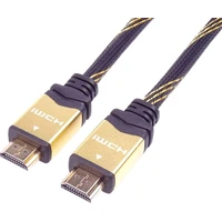 PremiumCord HDMI 2.0b/HDMI 2.0b kábel s ethernetom 4K 1m čierny - Káble a redukcie