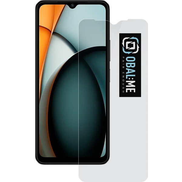 OBAL:ME 2.5D Tvrdené Sklo pre Xiaomi Redmi A3 číre - Ochranné fólie a sklo - Hlavný obrázok