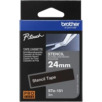 Brother STe-151 šablónová páska pre elektrochemické značenie 24 mm - Pásky pre štítkovače