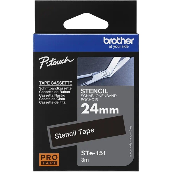 E-shop Brother STe-151 šablónová páska pre elektrochemické značenie 24 mm