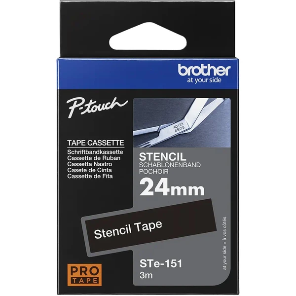 Brother STe-151 šablónová páska pre elektrochemické značenie 24 mm - Pásky pre štítkovače - Hlavný obrázok