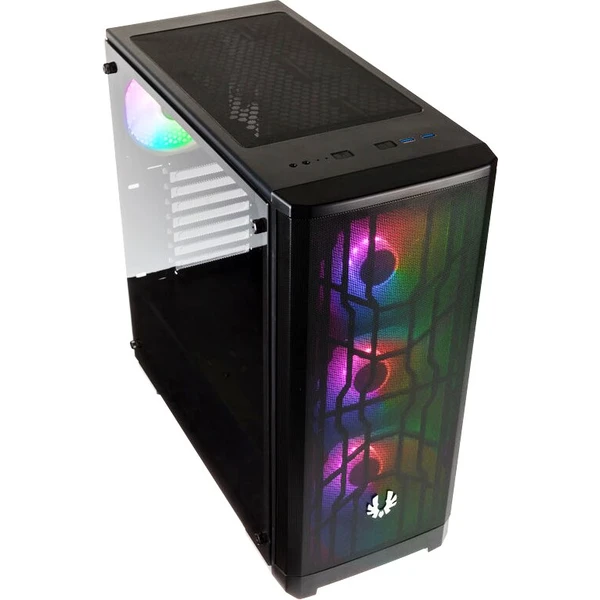 BitFenix ??Nova Mesh SE TG ARGB čierna - Počítačové skrine - Obrázok DJ9PF00101