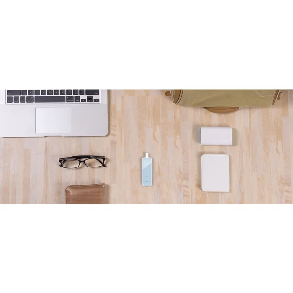TP-LINK UE200 adaptér USB 2.0 na Ethernet, modro-biely - Sieťové karty - Obrázok DJGFF00101
