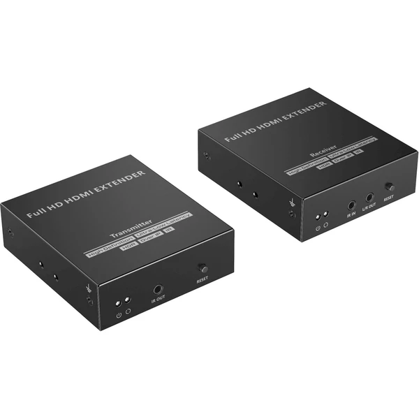 PremiumCord HDMI nekompresovaný FULL HD 1080p extender na 150m cez LAN - Ostatné - Obrázok DJNF000K01