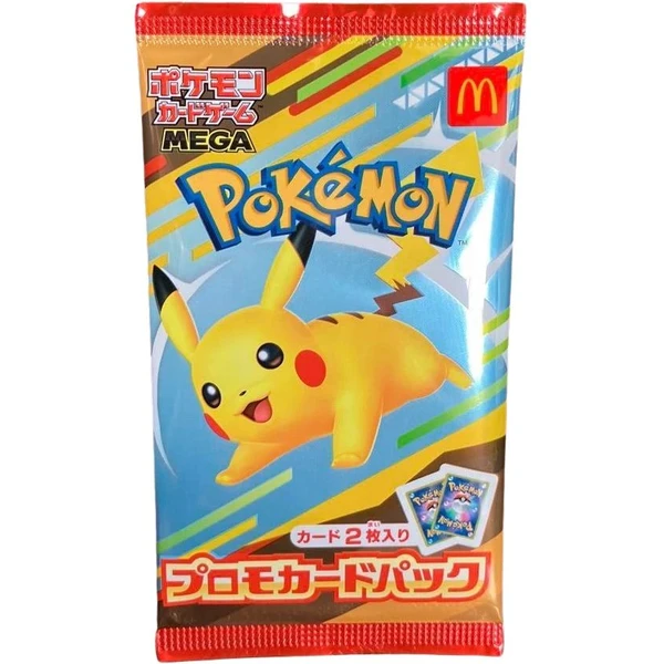 Pokémon TCG - McDonald's 2025 Japan Promo Pack Booster (Japan) - Pokémon karty - Hlavný obrázok