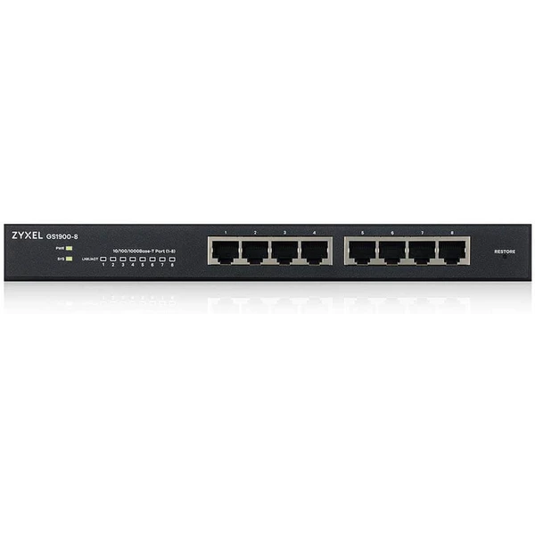 Zyxel GS1900-8 switch - Switche - Obrázok DK59000N01