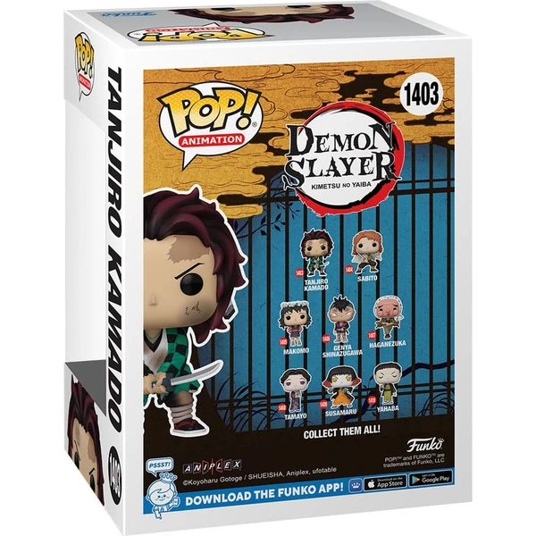 Funko POP! #1403 Animation: Demon Slayer-Tanjiro (Training) - Funko POP! - Obrázok DKL3000N01