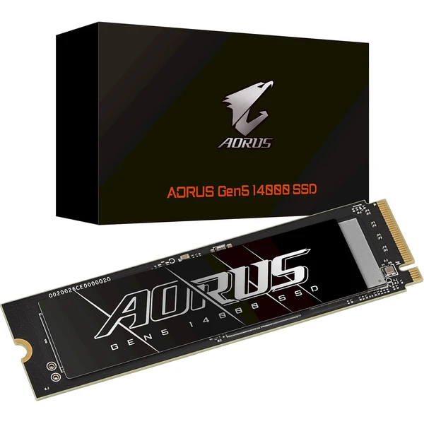 GIGABYTE AORUS Gen5 14000 1TB - SSD - Obrázok DKVG000K01