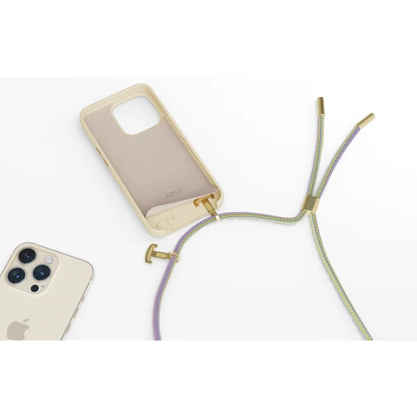 EPICO silikónový kryt so šnúrkou pre iPhone 14 Pro Max ružový - Puzdra - Obrázok DLC8700301