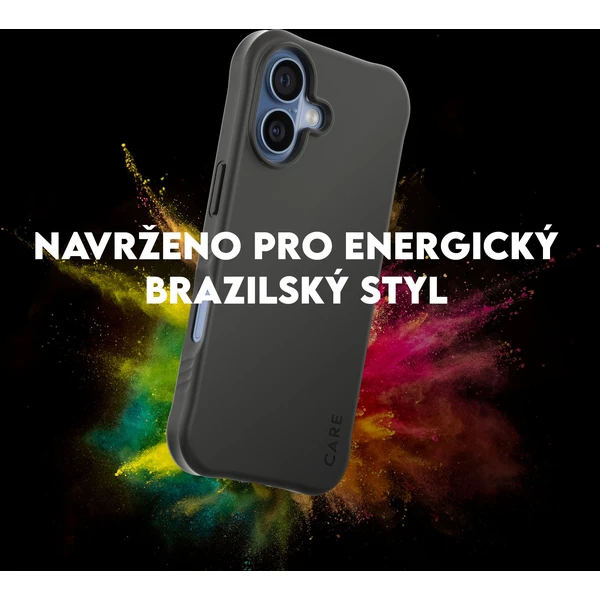 PanzerGlass® CARE Samba kryt s MagSafe Apple iPhone 17 Black - Puzdra - Obrázok DLDH000K01
