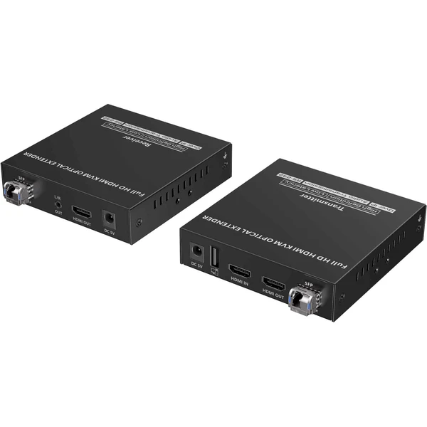 PremiumCord Optický HDMI KVM extender FULL HD 1080p až na 40km - Ostatné - Hlavný obrázok
