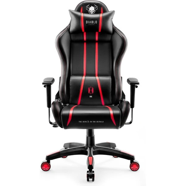 Diablo X-One 2.0 King Size herná stolička čierno-červená - Stoličky - Hlavný obrázok