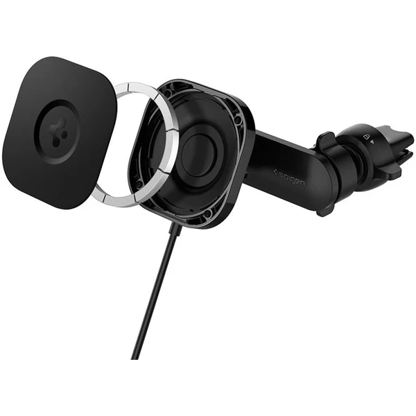Spigen OneTap MagSafe Car Mount (ITS12W) držiak do auta čierny - Držiaky - Obrázok DNK0000N01