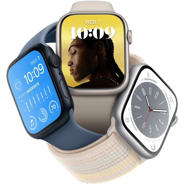 Apple Watch Series 8 45mm hliník (Kategória B) - Inteligentné hodinky - Obrázok DNLG300401
