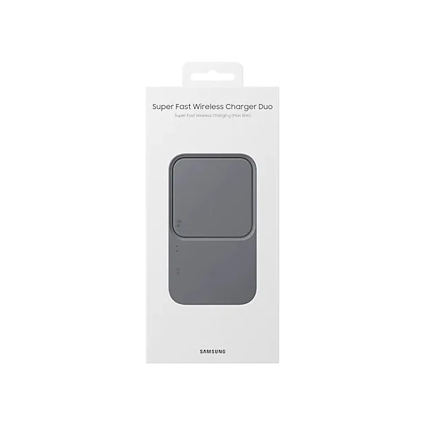 Samsung DUO bezdrôtová nabíjacia podložka s adaptérom 15W (EP-P5400TBE) čierna - Nabíjačky - Obrázok DO38100501