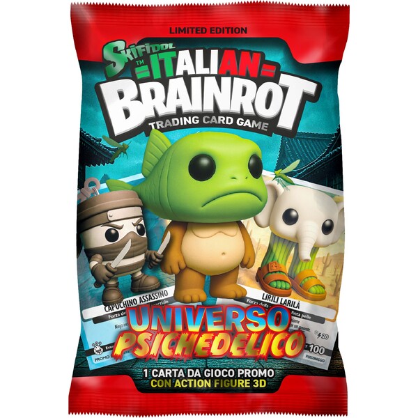 E-shop Italian Brainrot TCG Blind Box 3D kľúčenka + Promo karta