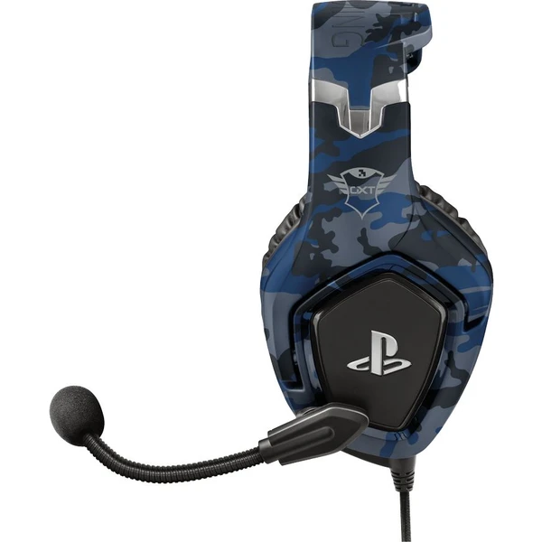 Trust GTX 488 Forze-B herné slúchadlá pre PS4/PS5 modrá - Slúchadlá - Obrázok DOWG300401