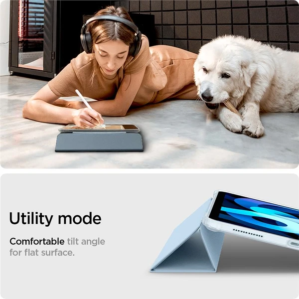 Spigen Ultra Hybrid Pro puzdro iPad Air 10.9" (22/20), Air 11" (24/25/26) svetlomodré - Puzdra - Obrázok DPC5000L01
