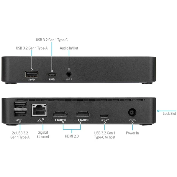 Targus USB-C DV4K univerzálna  - Dokovacie stanice - Obrázok DPQY600301
