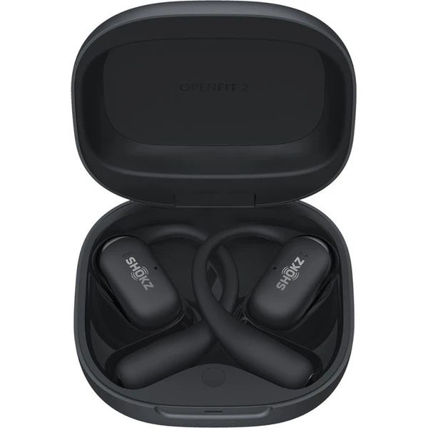 Shokz OpenFit 2+ Bluetooth slúchadlá čierna - Slúchadlá - Obrázok DQ7F000P01