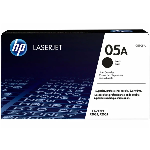 HP CE505A č. 05A Čierna originálna - Tonery - Hlavný obrázok