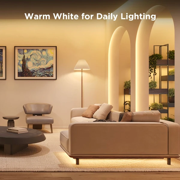 Govee WiFi RGBICW Smart PRE LED pásik 10m MATTER - extra odolný - LED pásy - Obrázok DQKK000K01