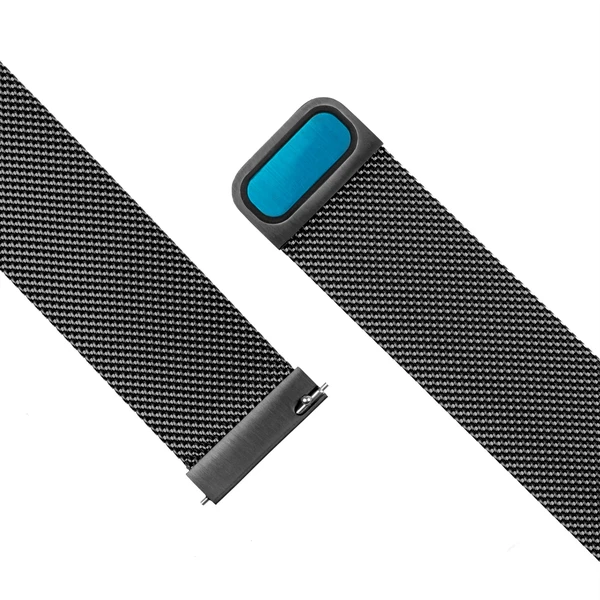 FIXED Mesh Strap sieťovaný nerezový remienok (20mm) čierny - Remienky - Obrázok DQQU600301