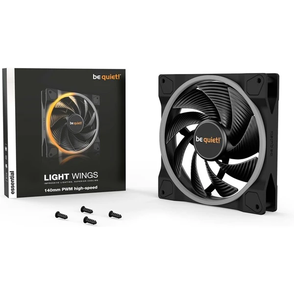 Be quiet! LIGHT WINGS high-speed 140mm - Ventilátory pre PC - Obrázok DQUG300401