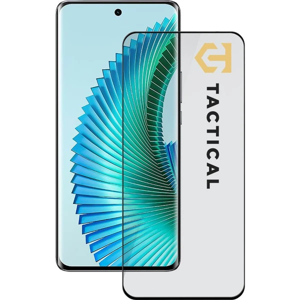 Tactical Glass Shield 5D sklo pre Honor Magic6 Lite 5G čierne - Ochranné fólie a sklo - Hlavný obrázok