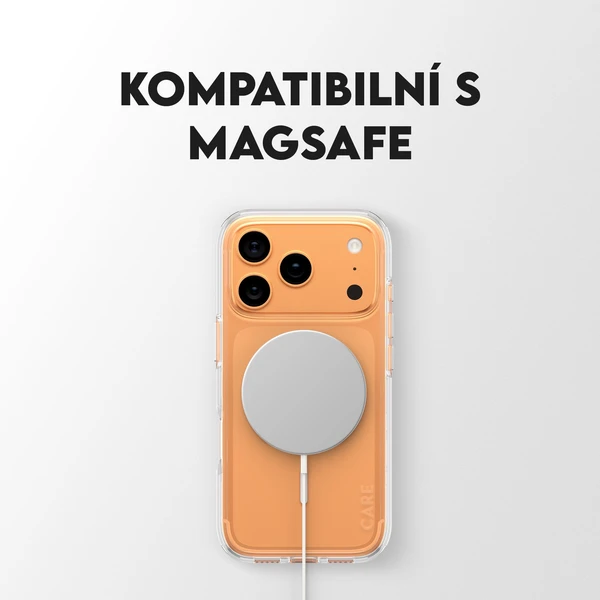 PanzerGlass® CARE Urban kryt s MagSafe Apple iPhone 17 Pro číry/biely - Puzdra - Obrázok DREH000K01