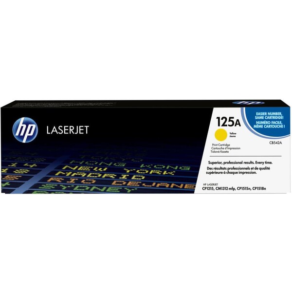 E-shop HP CB542A č. 125A Žltá originálna