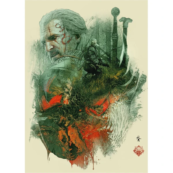 Darčeková kolekcia The Witcher 3: 10th Anniversary Puzzle - Puzzle - Obrázok DSJI000K01