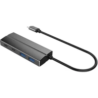 PremiumCord 10G SuperSpeed USB Hub Type C na 2x USB 3.1 A + 2x USB 3.1 C - USB huby