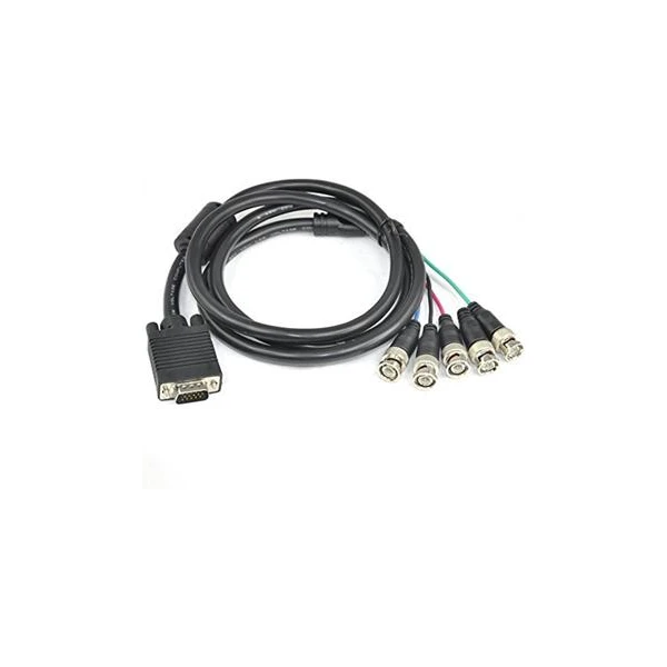 PremiumCord VGA/5x BNC kábel 2m čierny - Káble a redukcie - Hlavný obrázok