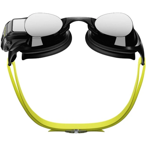 FORM Smart Swim 2 chytré plavecké okuliare čierne/žlté - Okuliare - Obrázok DT6G000K01