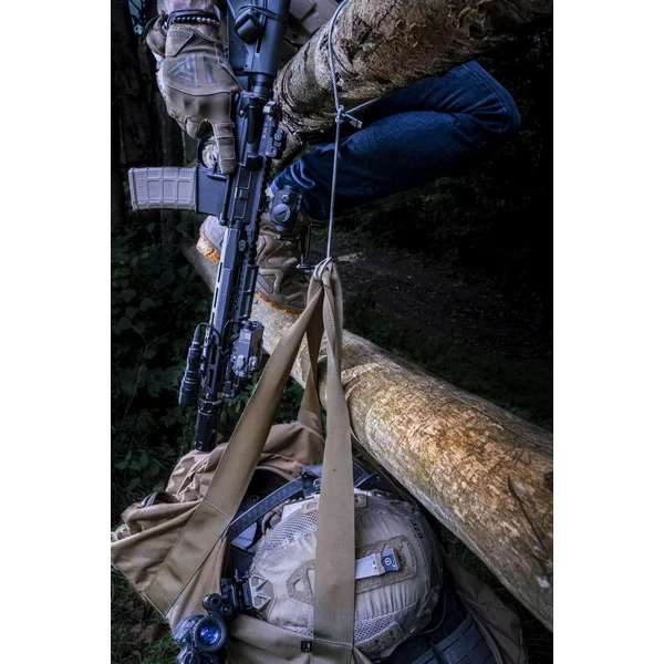 Tactical Fast Rope Aramid Cable USB-C/USB-C (100W 20V/5A) 0,3m sivý - Káble - Obrázok DT8Z000501