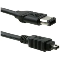 PremiumCord FireWire 6pin/FireWire 4pin kábel 2m čierny - Káble a redukcie