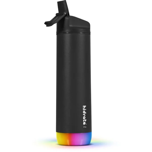 HidrateSpark bluetooth múdra fľaša so slamkou čierna - Inteligentné fľaše - Hlavný obrázok