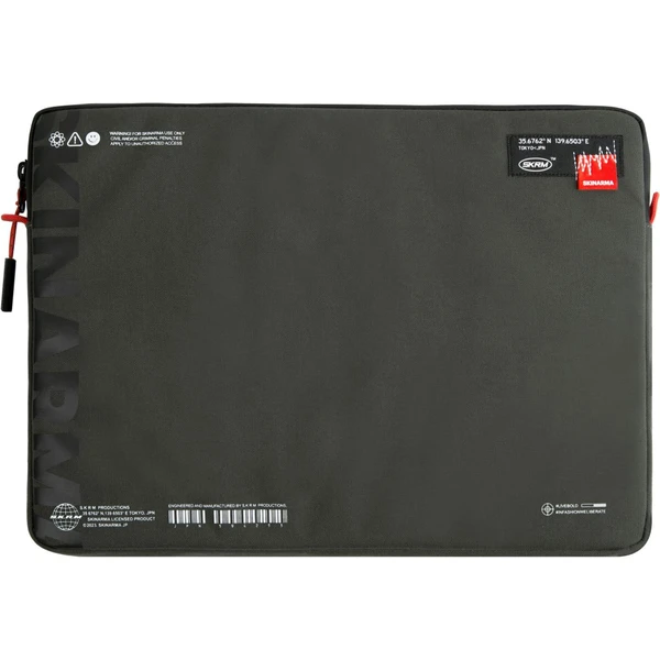 SKINARMA Fardel sleeve puzdro pre 14" notebook olivovo zelené - Puzdra - Hlavný obrázok