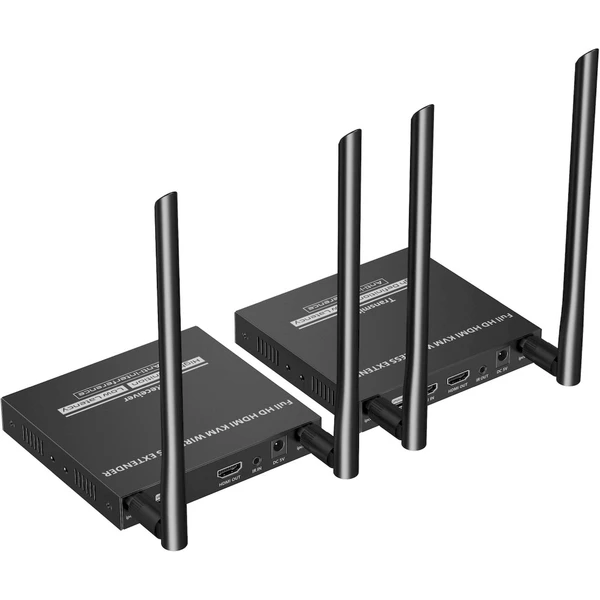 PremiumCord HDMI KVM Wireless Extender FULL HD 1080p na 50m - Ostatné - Obrázok DUNF000K01