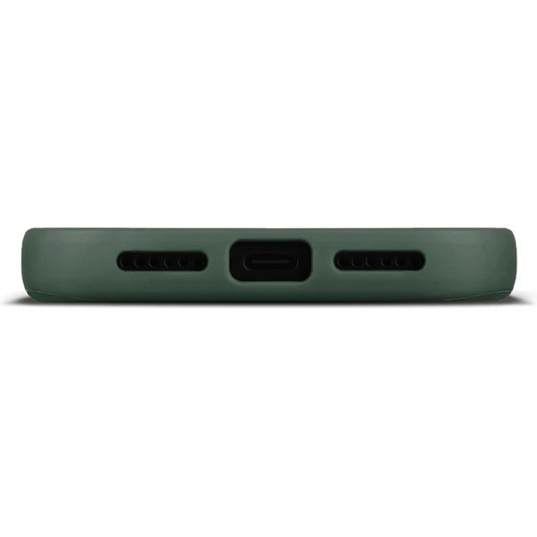 Woolnut MagSafe kožený kryt iPhone 17 Pro Max tmavo zelený - Puzdra - Obrázok DVLH000K01