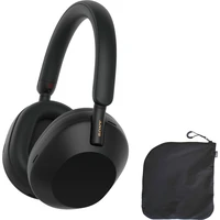 Sony WH-1000XM5 bezdrôtové slúchadlá (Soft Case) čierna - Slúchadlá