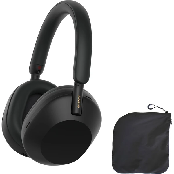 Sony WH-1000XM5 bezdrôtové slúchadlá (Soft Case) čierna - Slúchadlá - Hlavný obrázok