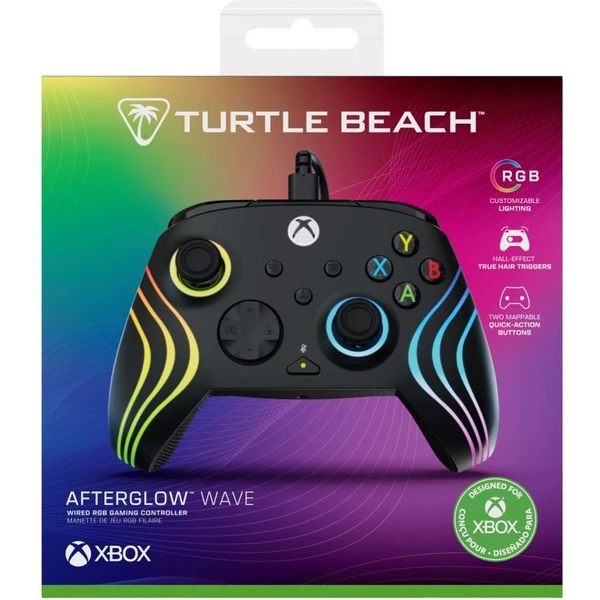 Turtle Beach herný ovládač RGB Afterglow Wave (XBOX/PC) čierny - Herné ovládače - Obrázok DWMH000K01
