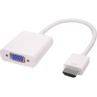 PremiumCord HDMI/VGA + 3,5mm redukcia biela - Káble a redukcie