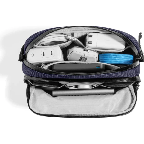 tomtoc Light T12 PRO púzdro na príslušenstvo M tmavo modré - Organizéry - Obrázok DXCG000K01
