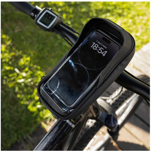 FIXED Bikee Bag 2 odnímateľné puzdro na bicykel čierne - Puzdra - Obrázok DXM5000J01